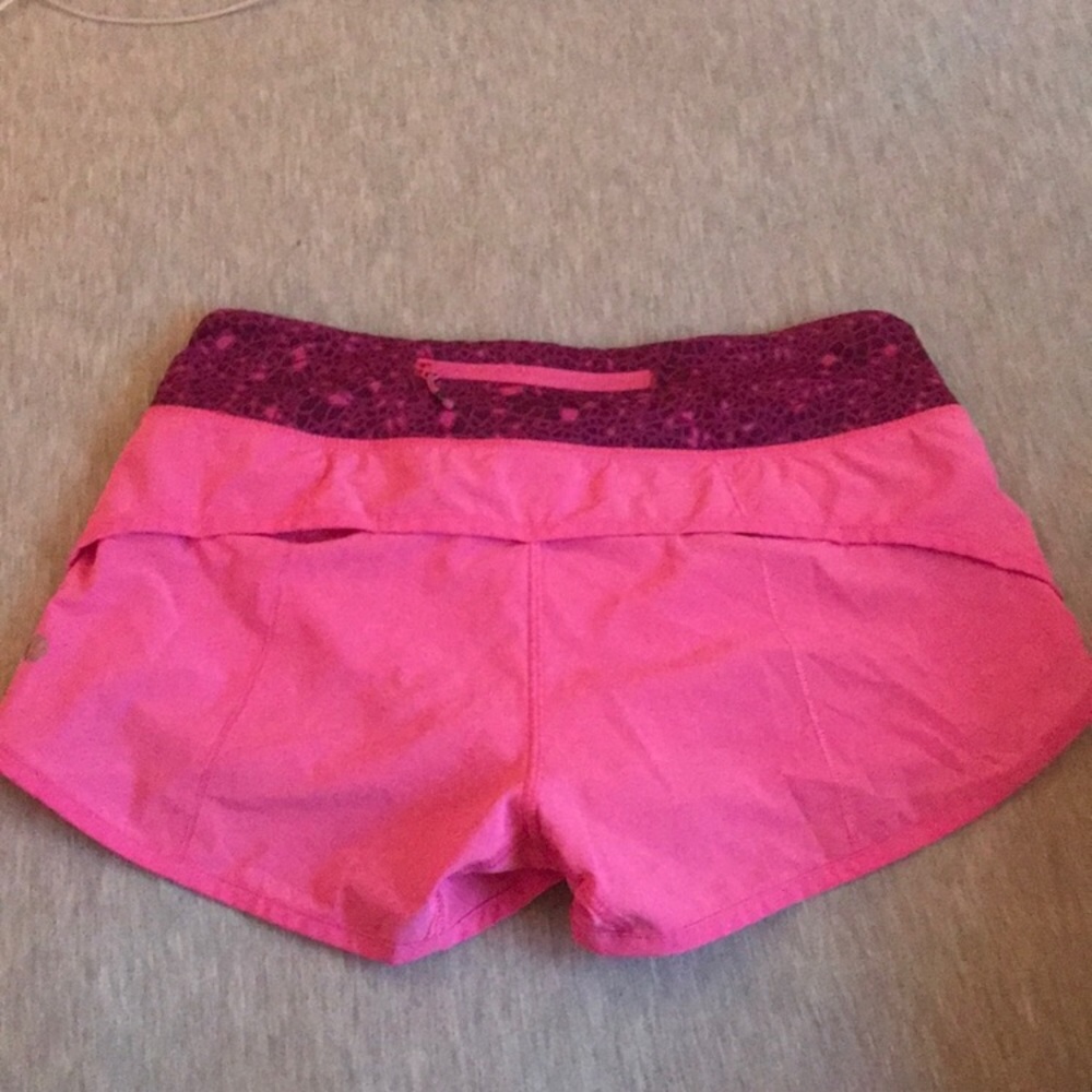 NWOT lululemon speed shorts size 4